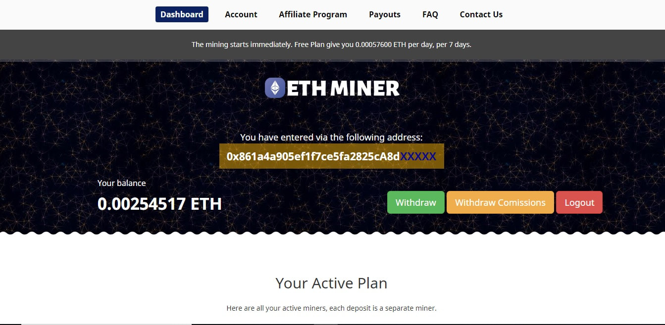 eth miner arguments for the existence